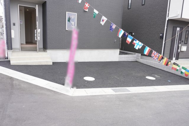 越谷市宮本町2丁目 新築分譲住宅 全6棟の駐車場