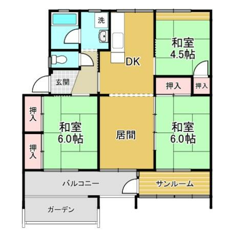 【間取り】の画像