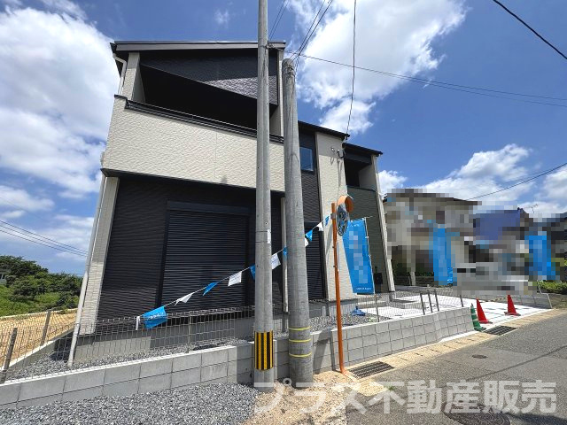 【外観】 | 糟屋郡宇美町若草1丁目4期　3号棟（全4棟）【仲介手数料無料・0円】 | 現地写真。プラス不動産販売なら、現場の全ての棟をまとめてご見学頂けます。