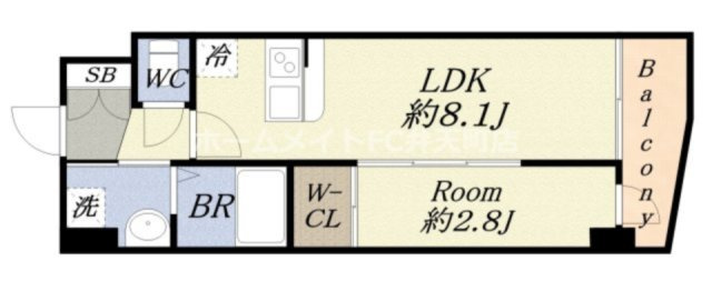 【間取り】 | セレニテ九条リアン