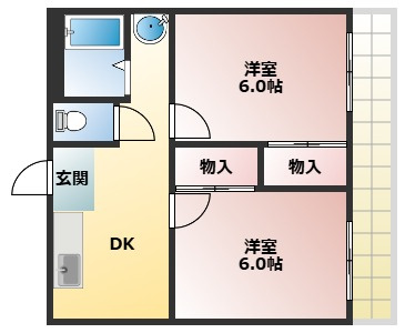 リベルタ緑ヶ丘の間取り