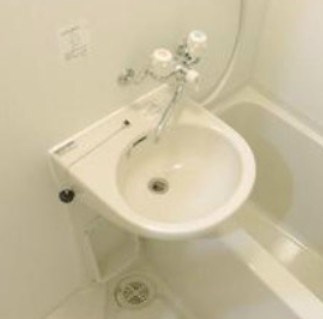 ゴンドラビルの洗面所