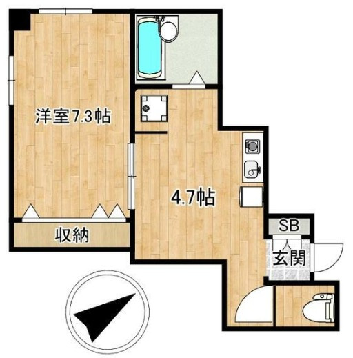 ゴンドラビルの間取り