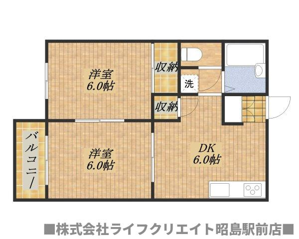 サンハイツの間取り