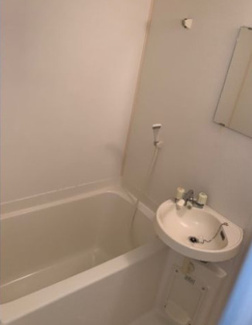 【浴室】 | 新潟県新発田市上中山2棟売アパート