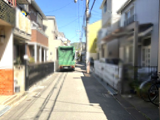 【前面道路含む現地写真】 | 四条畷市雁屋北町　中古テラス