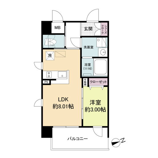 【間取り】 | Live Flat塚本新北野