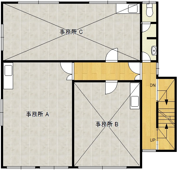 飯田ビルの間取り