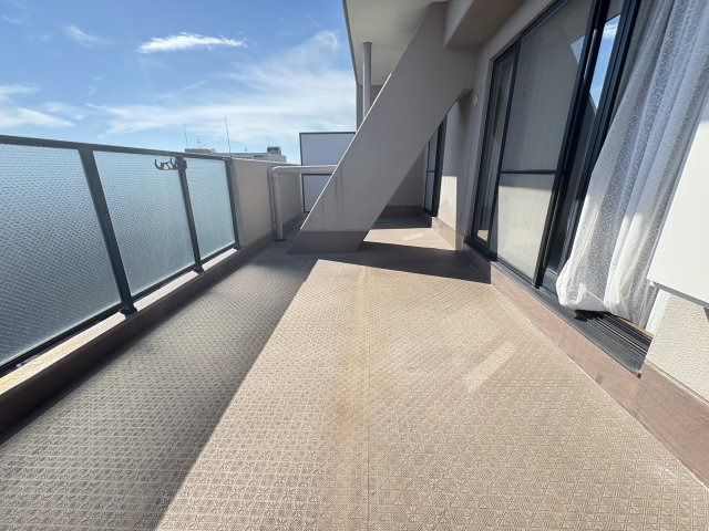 プレステージ西明石Ⅸのバルコニー