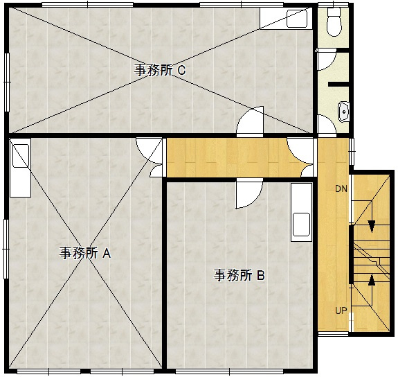 飯田ビルの間取り