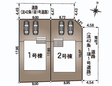 【区画図】 | クレイドルガーデン光市虹ヶ丘第6　二号地