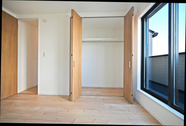 Hapikuru Town平松3丁目新築一戸建て│4LDK+並列駐車2台可の洋室|2階洋室-6帖-