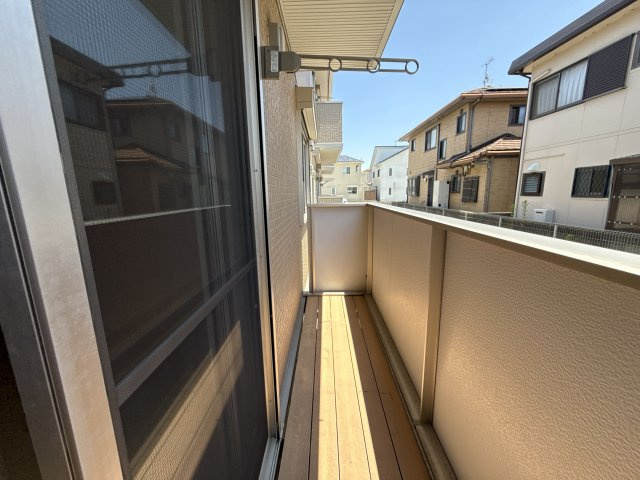 クオーレ早瀬のバルコニー