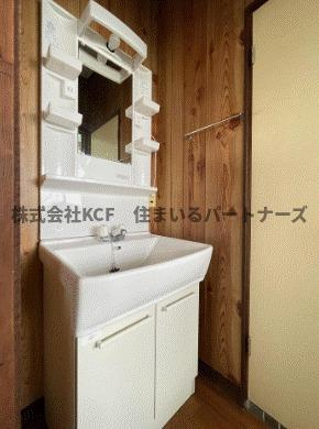 荒木アパートの洗面所