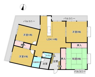 【間取り】 | メゾン神泉