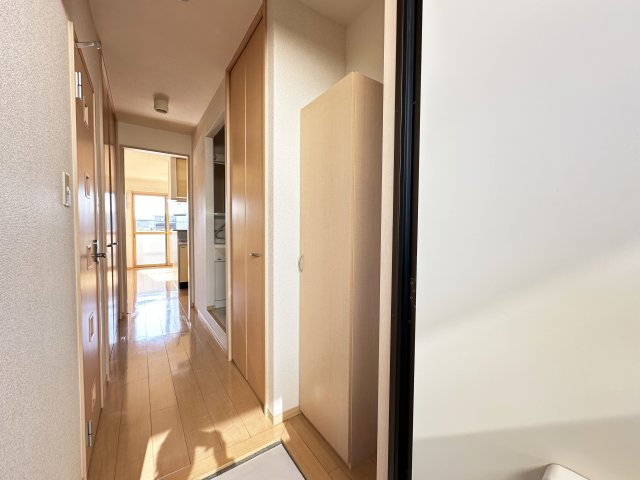 リヴェール北御座 A棟の玄関