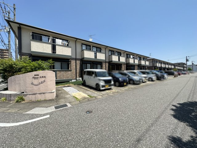 リヴェール北御座 A棟の外観