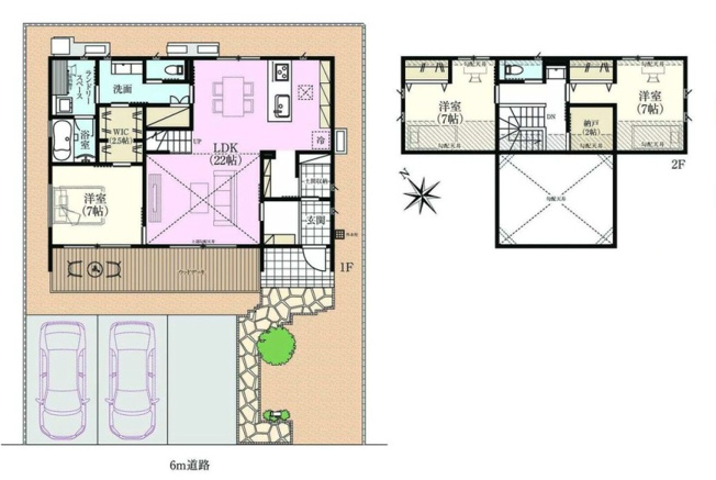 【間取り】 | スマート・ワン シティ 太田市龍舞町 | 実際にご見学頂くと、周辺の生活環境やコンセントの位置、収納の広さなどがご理解頂けます。お気軽に内覧予約をしてください！