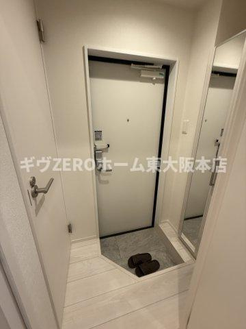ハーモニーテラス寺田町の玄関