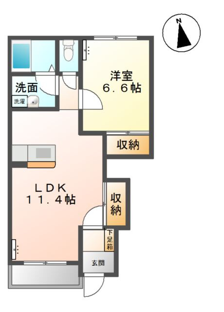 メゾン・レ・アールの間取り