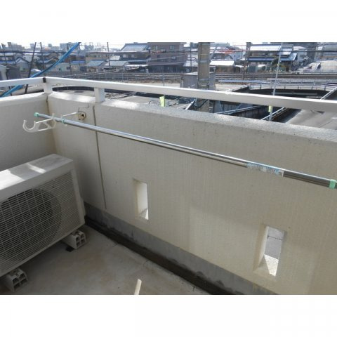 第２メゾン永田ビルのバルコニー