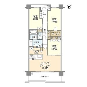 ブランズ甲子園浜田町の間取り