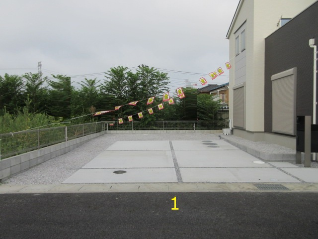 【仲介手数料無料】新築戸建　東松山市石橋1630-6（全31棟）の駐車場