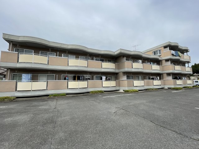 ロイヤル・ハイツの外観|落ち着いた鉄骨造りの建物です