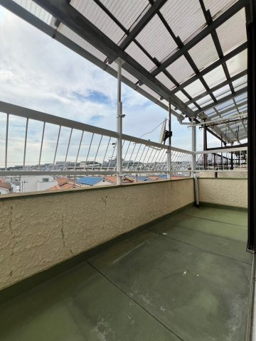 東垂水２丁目貸家のバルコニー