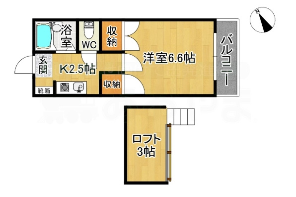 【間取り】 | アベニュー春日