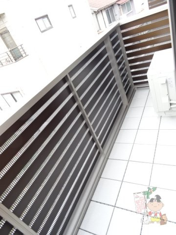 リラフォート南方のバルコニー