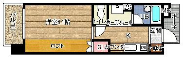 【間取り】 | トリコット北梅田