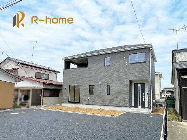 牛久市小坂町第5　新築戸建て　1号棟の外観|ご予約を頂ければ、『平日』はもちろん『早朝』や『夜間』もご見学可能です♪お気軽にお申し付けください♪