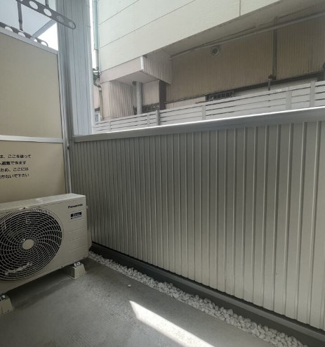 MELDIA西川口Ⅱのバルコニー|※同シリーズ施工　別物件