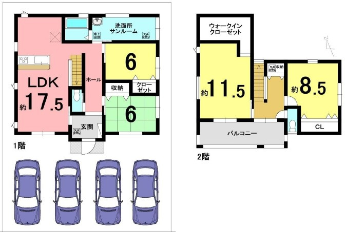 守山市立田町　中古戸建て