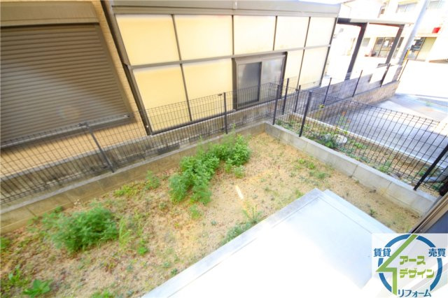 品川様タウンハウスの庭