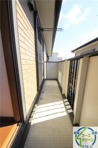 品川様タウンハウスのバルコニー