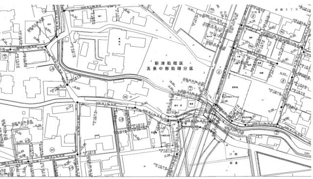 五泉市赤海1丁目　売地のその他|下水道