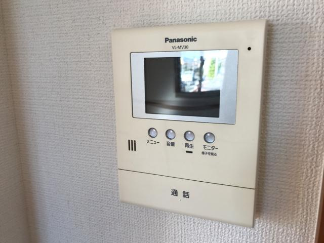 ヴィラ・サンライトⅠのセキュリティ|カメラ付きインターホン