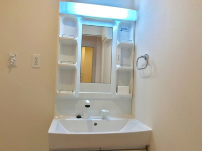 【洗面所】 | グリーンコート | 洗髪洗面化粧台