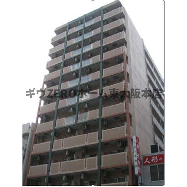 グラマシー心斎橋東のエントランス