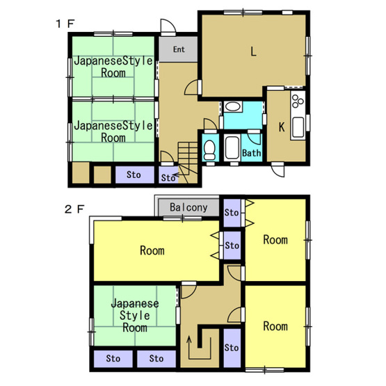【間取り】 | 【中古住宅】湯沢市山田字上六日町
