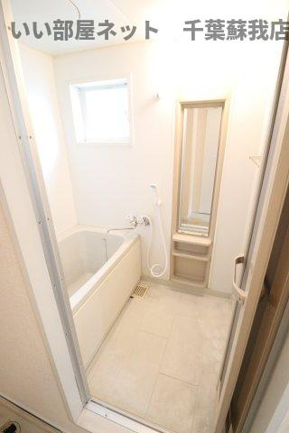 ウィステリアおゆみ野　Ａの浴室|落ち着いた空間のお風呂です