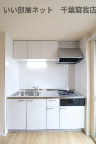 ウィステリアおゆみ野　Ａのキッチン|使いやすいキッチンです