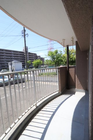 伊藤ハイツ　１０１号室のバルコニー