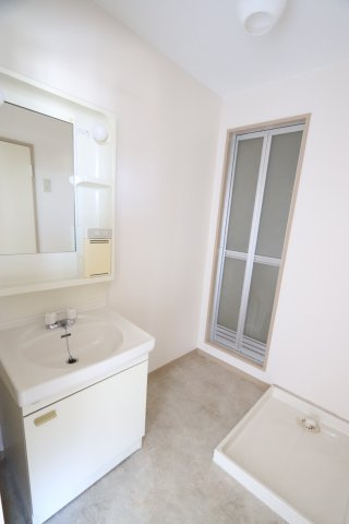 入場ハイツの洗面所