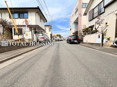 【前面道路含む現地写真】 | 立川市幸町3丁目　新築戸建　全1棟