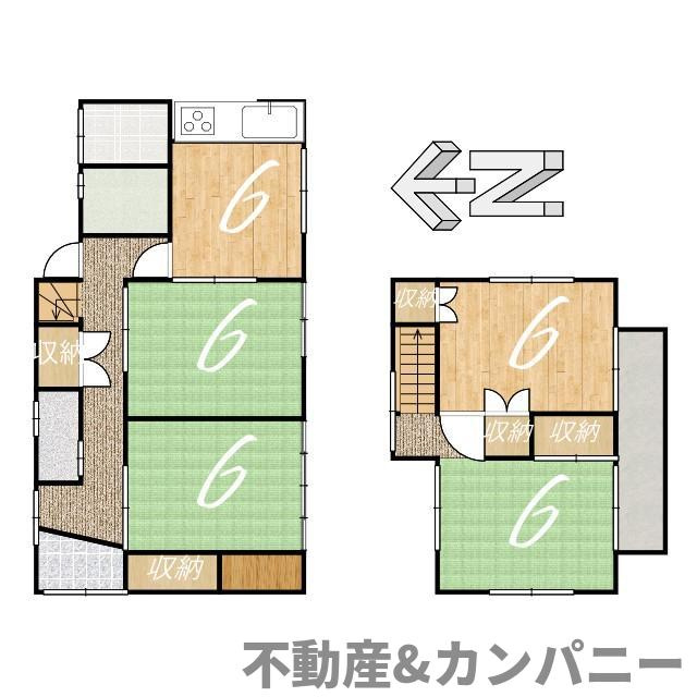 西垣生町中古戸建