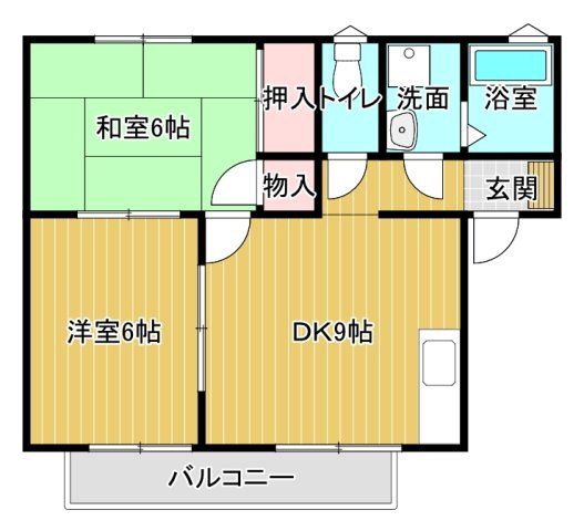 【間取り】 | ハイツシエラ