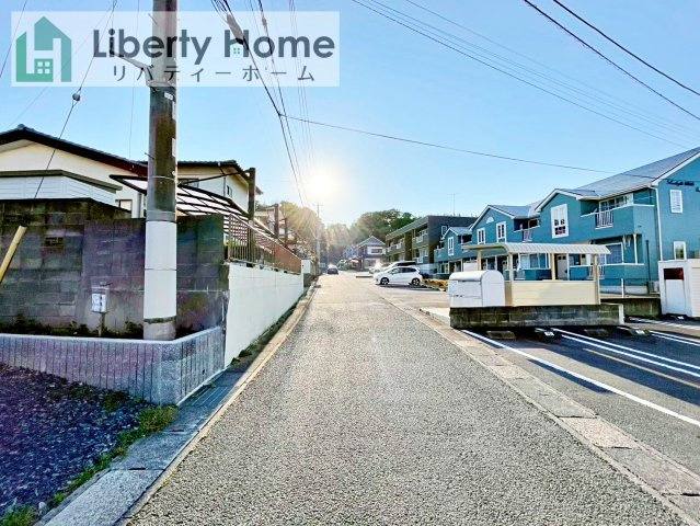 日立市金沢町4丁目の前面道路含む現地写真